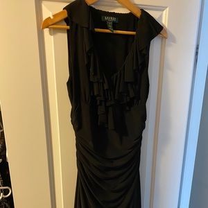 RALPH LAUREN little black dress.